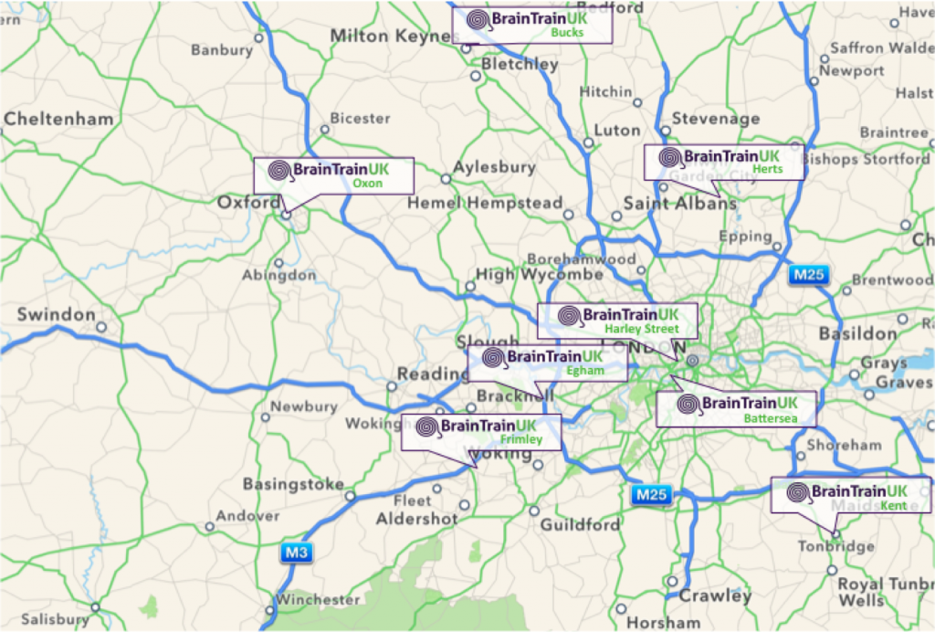 BTUK Map Feb 2015 V2 | BrainTrainUK